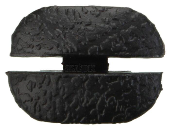 Clips, indvendig panel instrumentbræt oval, Sort, Volvo 140, 164, 200 - Billede 2