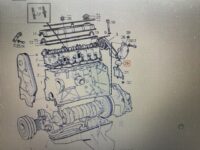 Motorophæng højre 1272346, Volvo 240 Diesel D20/D24 - Billede 2