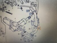 Servoslange – servopumpe til styretøj, Volvo 240 1991- - Billede 2