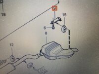 Ophæng bag 9179018, Volvo S60/S80/V70/XC70/XC90 - Billede 2