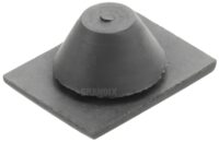 Gummibuffer, motorhjelm, side, 656577, Volvo 120, 130, 220