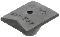 Gummibuffer, motorhjelm, side, 656577, Volvo 120, 130, 220 - Billede 2