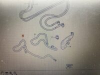 slange til diesel, delivery pipe, Volvo C30, S40, V50 (2004-) - Billede 2