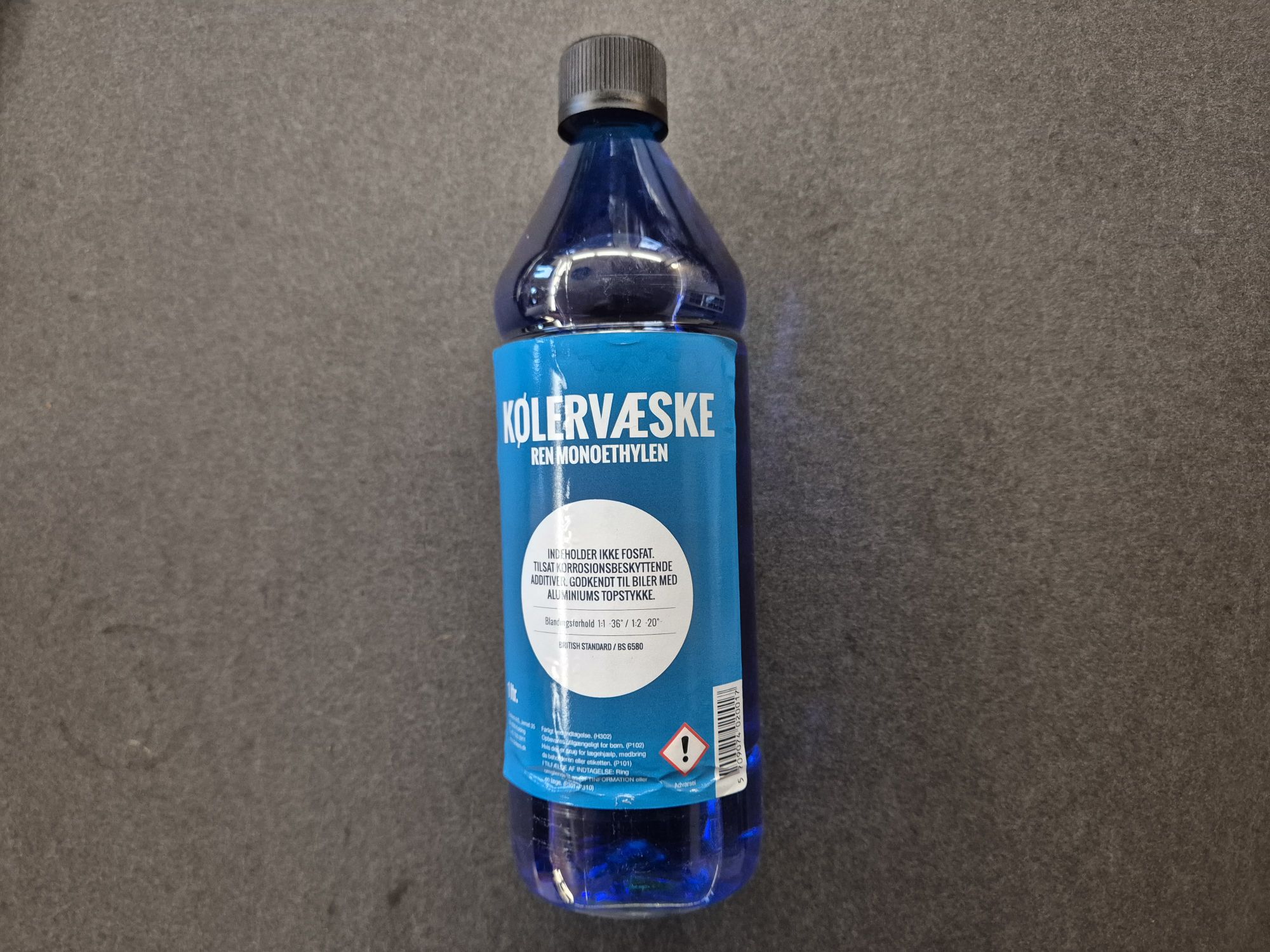 wp-17633869025094705166842758454517.jpg Blå kølervæske 1 liter, standard – 020017 - Billede 1