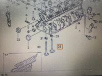 Udstødningsventil 3343738, Volvo 300/400 - Billede 2