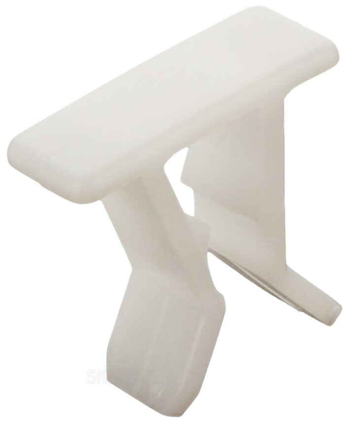Clips til dørpanel (hvid, original Volvo) 1338144, Volvo 700, 900, S90, V90 (-1998) - Billede 2