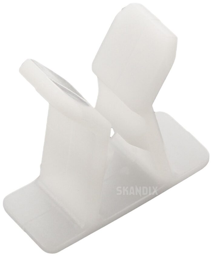 Clips til dørpanel (hvid, original Volvo) 1338144, Volvo 700, 900, S90, V90 (-1998) - Billede 3