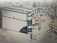 Temperaturkontakt til kølerventilator, Volvo 440, 460, 480 1992- uden turbo - Billede 5