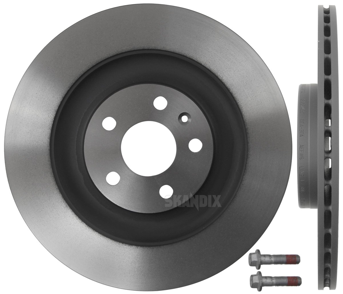 1067331 Bremseskive bagaksel – indvendigt ventileret (original Volvo), Volvo XC40/EX40 XC90 - Billede 1