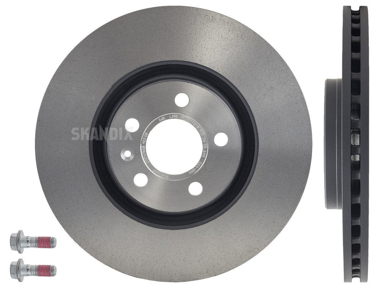 1079148 Bremseskive foraksel – indvendigt ventileret (original Volvo), Volvo S60 V60 XC60 S90 V90, RC01 2020- - Billede 1
