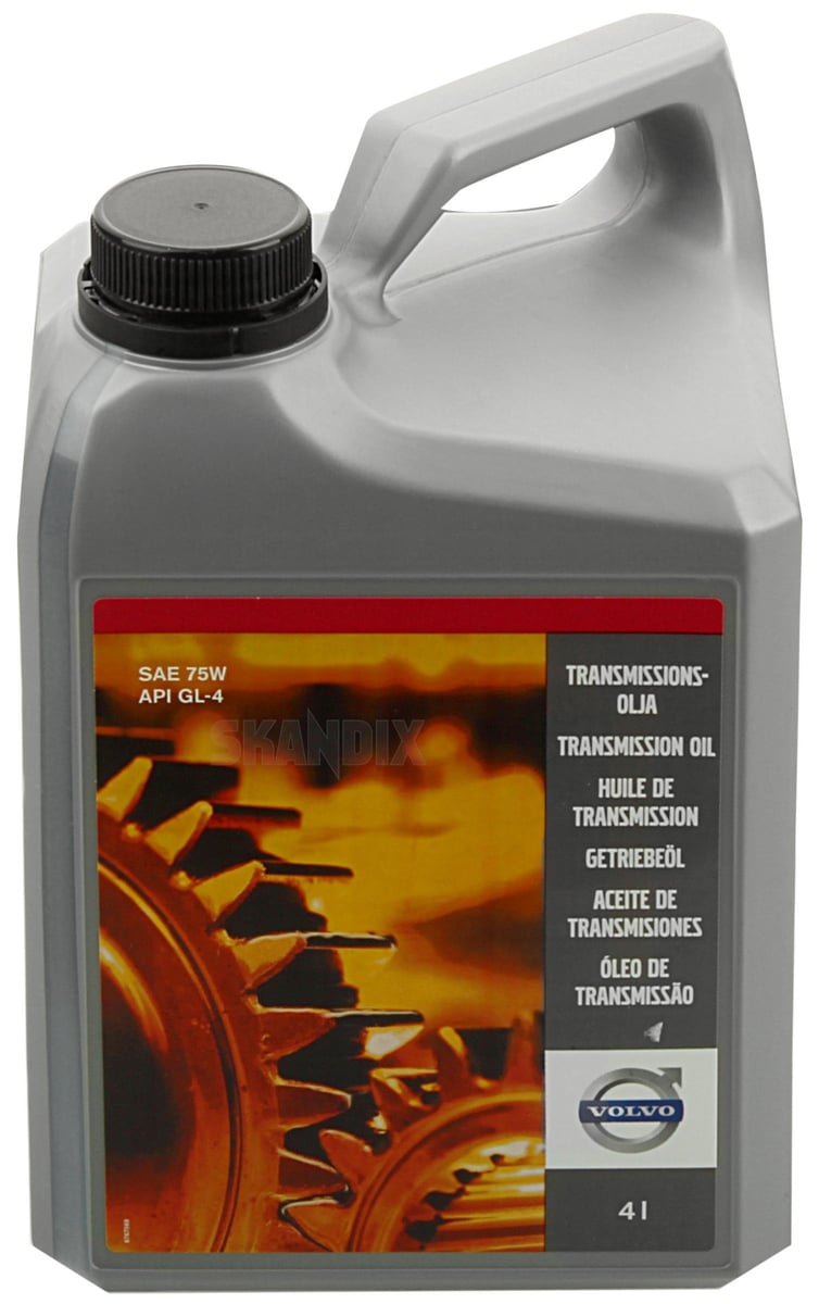 1037055 Automatgearolie til Powershift – 4 liter (original Volvo), MPS6 gearkasse - Billede 1