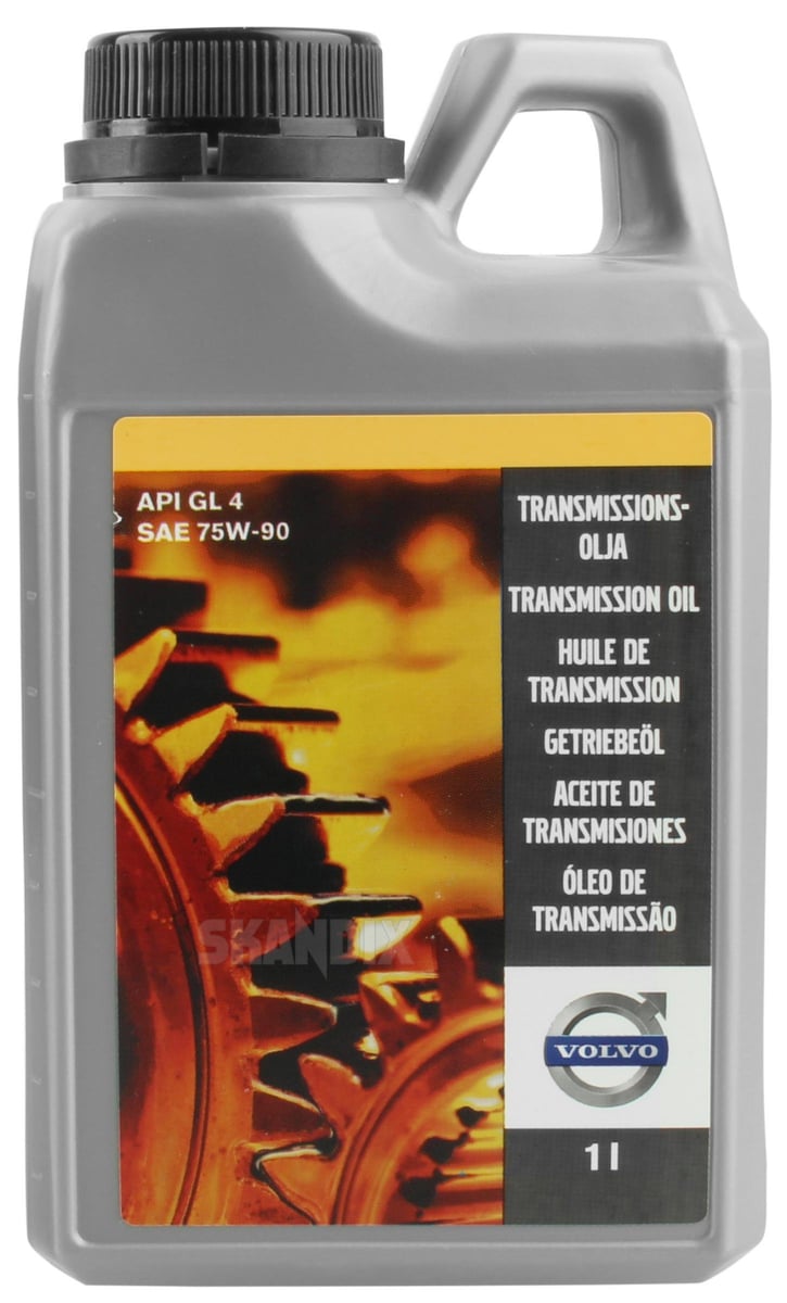 1042184 Gearolie til manuel gearkasse 75W-90 – 1 liter (original Volvo), IB5 gearkasse - Billede 1