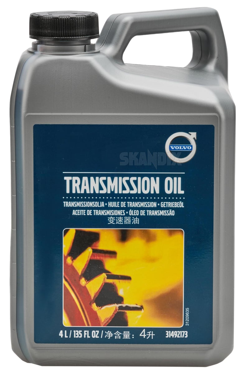 1093006 Automatgearolie – 4 liter (original Volvo) - Billede 1