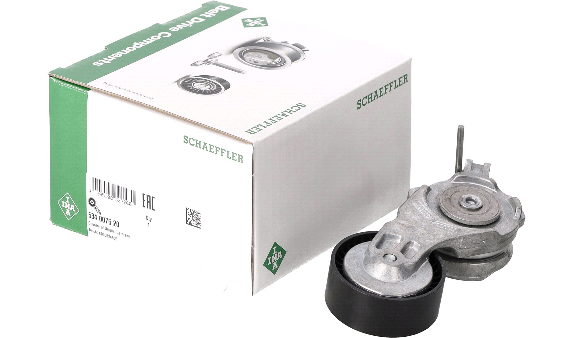 999621800293_0_m_1180_2000 Remstrammer til kilerem, Volvo C30 S40 V50 S80 V70 D4164T dieselmotor - Billede 1